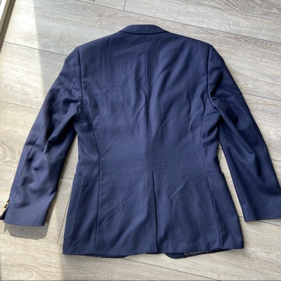 Vintage Union Made Thomas Jeffery Savile Row Pure Wool Blazer - Picture 13 of 16